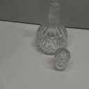 Whiskey Decanter with Airtight Stopper, Liquor Decanter, Lead-Free Crystal Wiskey Brandy Vodka Bourbon Decanter for Gift, Home, Bar, Party Decor, Clear (Ice Flower Wine Bottle)