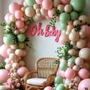 2 x Balloons Assorted Colors 12 Inch Latex Party Balloon for Birthday Party Light Multi Color Ballons Balloons for Wedding Baby Shower Supplies (sage pink)