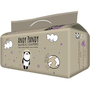 Andy Pandy Disposable Diapers Newborn, White, 7-10 lbs,