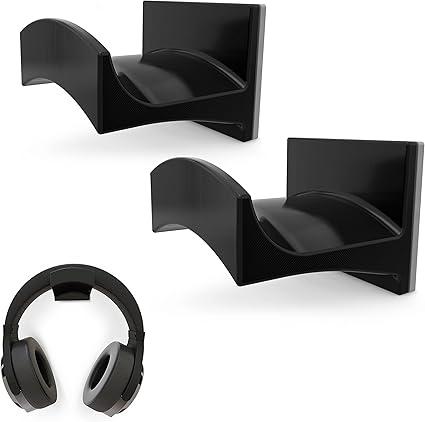 Brainwavz Cradle Large - 2PK - Headphone Stand Holder, Universal Hanger for Sennheiser, Sony, Bose, Beats, AKG, Audio-Technica, Gaming Controller, Cables, Gamepad & Other Gaming Accessories Hook