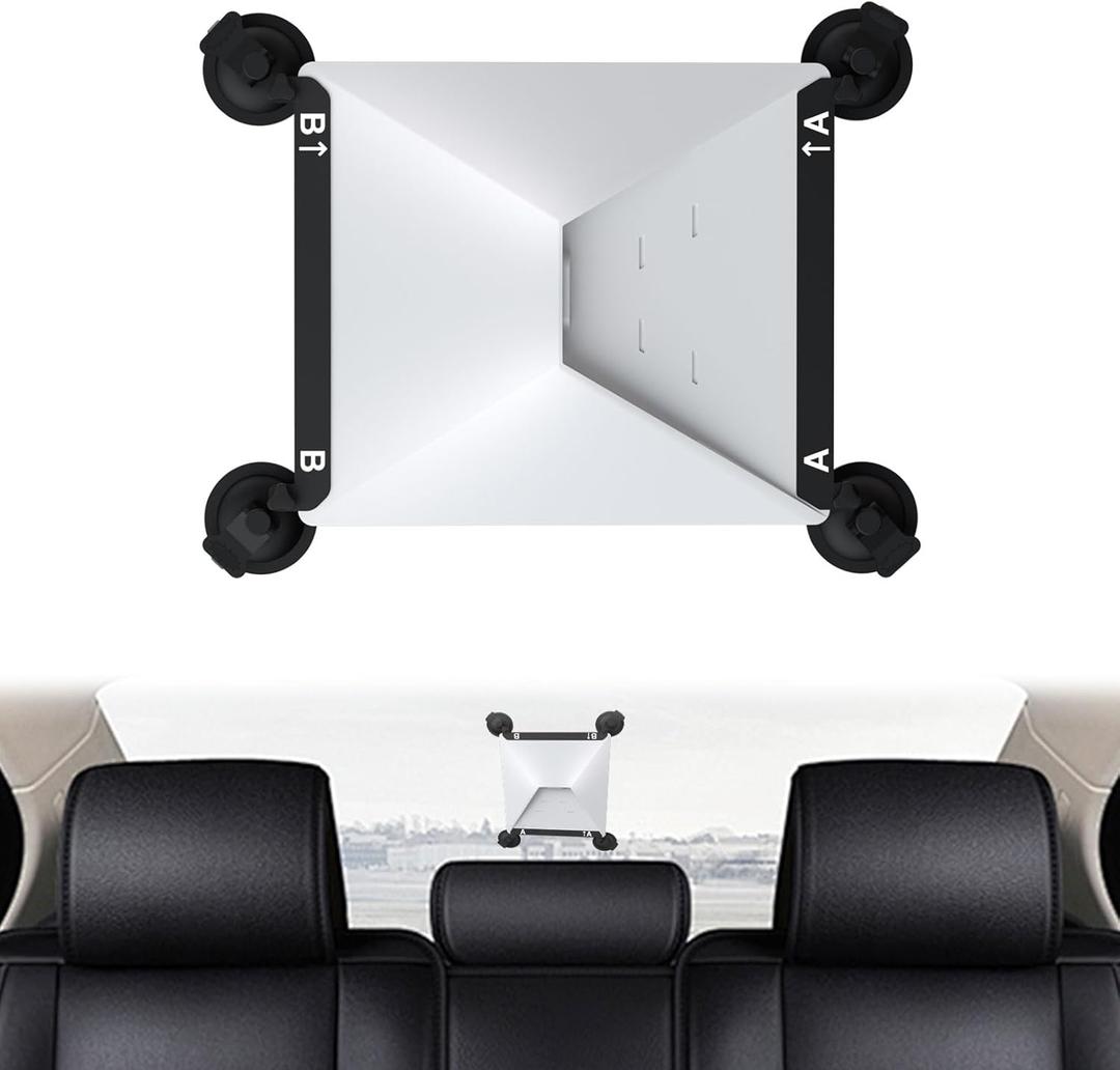 for Starlink Mini Suction Cup Mount, Strong Suction Cup Mount for Starlink Mini Mounting on Windows, Sunroofs,RVs, Boats, and Road Trips (Black)