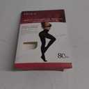 Frola Women's 80 Denier Soft Semi Opaque Solid Color Footed Pantyhose Tights (Large-X-Large, Tan)