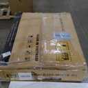 COMHOMA Makeup Vanity Desk with Mirror and Lights, Vanity Table and Chair Set with 5 Drawers and Charging Station, Bedroom Dresser LED Mirror Stepless Dimmable & 3 Color Modes Adjustable, White (Large)