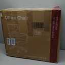 DUMOS Ergonomic Office Chair, Executive Desk Chair with Lumbar Support, 22.6" W x 23.62" D x 37.4" H