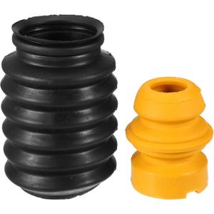 No.31331094749/31336771352 Suspension Strut Bumper Bump Stop with Dust Cover for BMW 1 Series M 2011 / Inner/Durable Rubber / 1 Set Yellow