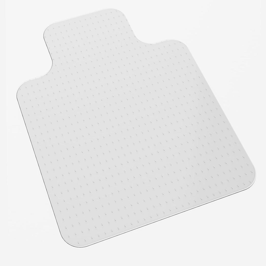 Office Chair Mat for Carpet, 36" X 48" X 0.09" Desk Chair Mat for Carpet Floors, Clear and Thick Rolling Computer Chair Mats with Non-Slip Studded for Home and Office Low Pile Carpets