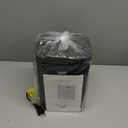 JRD 10inch PTC Space Heater with 80Oscillation, Thermostat, 12h Timer, Fast Heat, Eco Mode, Remote, 1500W Small Quiet Safe Room Electric Heater, Portable Desk Heat for Office Bedroom