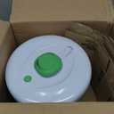 Farberware Easy to use pro Pump Spinner with Bowl, Colander and Built in draining System for Fresh, Crisp, Clean Salad and Produce, 6.6 quart, Green