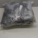 Fluffy Rug Shaggy Area Rug, Mottling Dark Grey 5x8 Area Rugs for Bedroom, Small Bedside Rug, Soft Fluffy Shaggy Entryway Throw Rugs for Living Room Bedroom Kids Room Home Decor