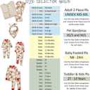 Butterblu Family Jammies Matching Holiday Christmas Pajama Sets | GOTS Certified Organic Cotton for Baby, Toddler, Kids, Adults, and Pets, with Pockets, Perfect for Family Photos
