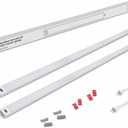 MYPLUS 2Pcs 36 Inch Under Cabinet Lights with Hand Wave, Under Counter Lighting 4000K Natural White,Dimmable,Plug and Play,LED Lights for Kitchen Cabinet, Cupboard, Closet, Desk