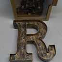 Light Up BAR Sign, LED Vintage Letters Home Decor Name Signs - Illuminated Marquee Letter Sign Lights - Battery Operated - Lighted Accessories & Decorations