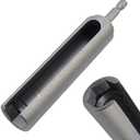 Rannb Slotted Drill Bit Socket Wrench Tool,0.66"/17mm Hex Socket Nut Driver,1/4" Hex Shank,5.3"/135mm Length - 1pcs, Pack 5