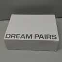 DREAM PAIRS Women's Closed Round Toe Low Block Heels Ankle Strap Chunky Heel Pumps Dress Wedding Office Party Shoes, Size 8