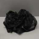 METAONLY Magnetic Screen Door Mesh - Fits 34" x 82" Door, Actual Screen Size 36" x 84" for Patio, Sliding Door, Fresh Air Flow - Black