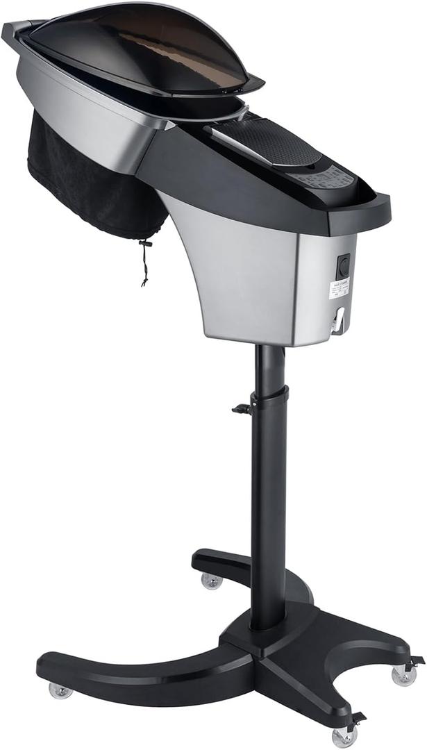 Standing Hair Steamer for deep Conditioning，7 Color Pattern Hooded ，3 Modes，deep Scalp Care, Adjustable Height, Computer-Controlled Panel，Suitable for Hair Salons and Home use