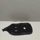 Foilswirl 1 Pcs Kids Knee Brace with Side Stabilizers Patella Gel Pads Adjustable Straps Youth Child Knee Brace Support for Meniscus Tear Sports, Meniscus Tear (Black)