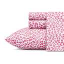 Betsey Johnson - King Bed Sheets, Soft & Lightweight Bedding, Fade & Wrinkle Resistant (Leopard, King)