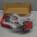 Automatic Fuel Transfer Pump with Auto-Stop Sensor(3.2 GPM), Battery Operated Gas Can Pump with 3 Can Adapters, Extra Long Hose, Portable Fuel Pump for Oil, Diesel, Gasoline (Batteries Not Included)