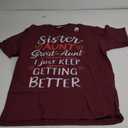Mother's Day Grandkids Sister Aunt Great Aunt T-Shirt, XL