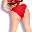 City Chic CCX Women's Plus Size Pant- Vibeka Bikini (Tigerlily)