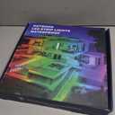 400ft Outdoor LED Strip Lights Waterproof,IP68 Outside Led Light Strips Waterproof with App and Remote,Music Sync RGB Exterior Led Rope Lights with Self Adhesive Back for Roof,Deck