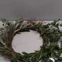 Nearly Natural 20in. Artificial Olive Wreath