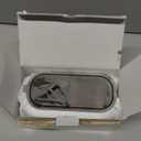 Ultrasonic Jewelry Cleaner, 48KHz Ultrasonic Cleaner Machine for Jewelry, Eyeglasses, Rings, Watch Strap, Dentures-Dual Cleaning Modes, 304 Stainless Steel Tank (White)