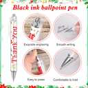HOWAF 8pcs Christmas Pens Gifts Bulk, Christmas Ballpoint Pens for Coworkers, Xmas Appreciation Gift Pens for Nurse Teacher Employees, Xmas Holiday Gift Motivational Ballpoint Pen