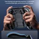 TRANSNOVO Charging Grip Compatible with Nintendo Switch 2 Joy-Con (2025), Ergonomic Controller Charger Grip Handle with 1400 mAh Built-in Battery, Magnet Lock, LED Indicator, Play & Charge While Gaming