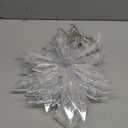 Marchpower Christmas Snowflake Window Lights, 5Pack 60LED Battery Powered Christmas Window Lights, Waterproof Snowflake Curtain Lights with Timer & 8 Modes for Indoor Outdoor Xmas Decor