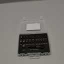 Nuovoware Damaged Screw Extractor Set, 22 PCS Easy Out Stripped Screw Extractor Kit, All-purpose HSS Broken Screw Remover Set with Magnetic Extension Bit Holder & Socket Adapter, Gold