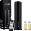 Waterless Scent Diffuser Starter Kit: 100ml Cordless Rechargeable APP Smart Remote Control - Aroma Aromatherapy Diffuser Suitable for Home Hotel 1000 Sq Ft. Coverage 2 Essential Oils