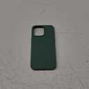 OTOFLY Compatible with iPhone 15 Pro Max Case, [Silky and Soft Touch Series] Premium Soft Liquid Silicone Rubber Full-Body Protective Bumper Case for iPhone 15 Pro Max (Pine Green)