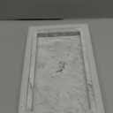 10" x 6" Moreast Real Natural Marble Vanity Tray, Genuine Marble Storage Tray for Home Decor, Large Stone Tray for Bathroom/Kitchen/Vanity/Dresser, Non-Resin/Non-Ceramic, 10 x 6 inch