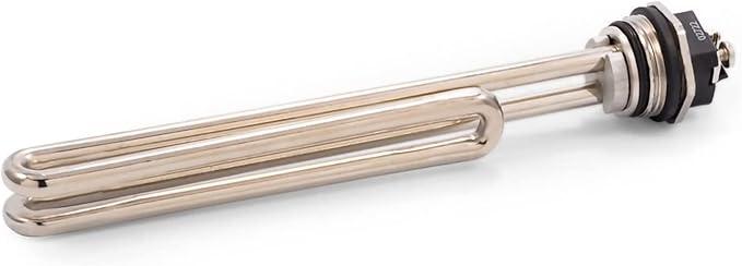 Water Heater Element 4500W 240V,Screw-in Foldback Element 02722,Copper with Nickel Plating,Compatible for Duron Style,Low Watt Density Water Heater Replacement Part 1Pack