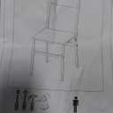 Winsome Milton 1 Piece Dining Chair in Teak and Black