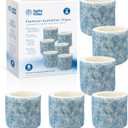 Fette Filter - Upgraded Blue Mesh Treated Layer Humidifier Wicking Filters Compatible with Honeywell HAC-504AW, Filter A for Models HAC-504, HAC-504AW, HCM 350 and Other Cool Mist Models - Pack of 6