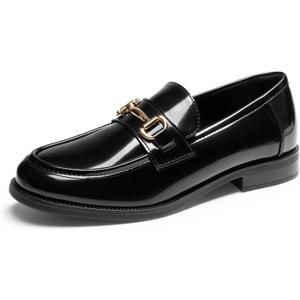 DREAM PAIRS Loafers for Women Penny Loafer Comfortable Slip On Dressy Casual Business Work Office Shoes, 10