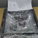 MOOACE 5 Gallon Water Jug Holder, 5 Tier Heavy Duty Water Cooler Jug Storage Rack, Detachable Water Dispenser Stand, Water Bottle Holder Organizer, Black