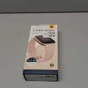 Fitbit Versa 2 Health and Fitness Smartwatch with Heart Rate, Music, Alexa Built-In, Sleep and Swim Tracking, Petal/ Copper Rose, One Size (S and L Bands Included)