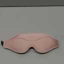 BeHoomi Sleep Mask, Premium Eye Mask for Sleeping, Total Blackout, Super Soft Comfort, Adjustable Fit, Upgraded 3D Ergonomic Designed Sleeping Mask for Home, Office, Travel, Meditation, Yoga, Pink