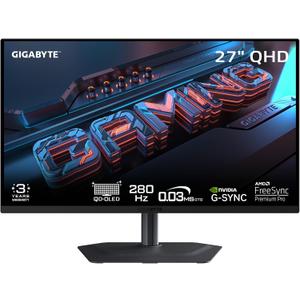 GIGABYTE MO27Q2A 27" QD-OLED QHD AMD Freesync Premium Pro Gaming Monitor