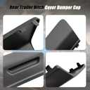 JB5Z-17F000-AC Bumper Trailer Hitch Access Cap Rear Fit for Ford Explorer 2016 2017 2018 2019 Replace# JB5Z17F000AC