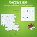 500-Piece Christmas Jigsaw Puzzle for Adults 20" x 20" Puzzle with Shiny Sturdy Pieces Perfect for Cozy Family Game Nights Engaging for Friends Family