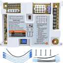 50A55-843 Furnace Control Board, Replacement for White Rodgers 50A55-843 Board, Compatible with 50A50-241 50A50-405 50A55-288 50A55-486, Universal Integrated Furnace Ignition Control Module