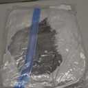 nononfish Cute Plush Dog Bed for Small Dogs, 19 inches Anti Anxiety Puppy Bed, Washable, Fits up to 15 lbs (Grey)