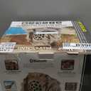 Alpine Corporation 11" Tall Solar Bluetooth Wireless Rock Speaker, Waterproof Outdoor Audio System - Portable Sound, High-Fidelity, 50-Foot Range, Brown