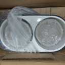 DIY Double Dutch Oven for Sourdough Bread Baking Enamel Cast Iron Bread Baker with Lid, Bake Two Different Loaves at Once, 500F Oven Safe, Includes 25" Banneton Proofing Baskets