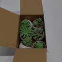 Der Rose Set of 6 Succulents Plants Artificial in Pots Small Fake Plants for Bedroom Aesthetic Living Room Shelf Bathroom Decor Office Desk Accessories (Green)